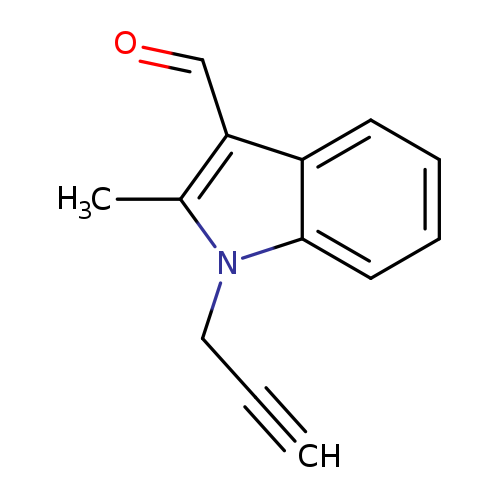 2-Methyl-1-prop-2-ynyl-1h-indole-3-carbaldehyde