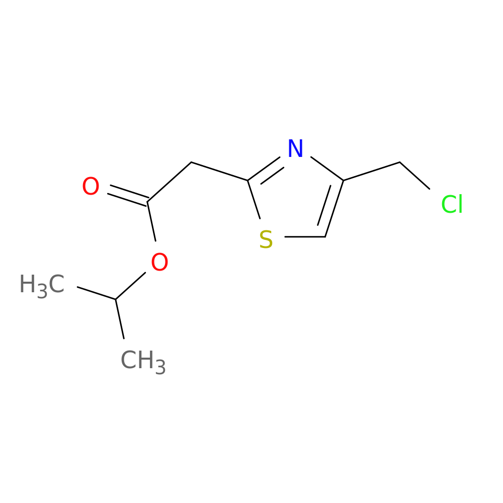 propan-2-yl 2-[4-(chloromethyl)-1,3-thiazol-2-yl]acetate