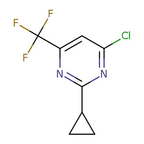 4-Chloro-2-cyclopropyl-6-(trifluoromethyl)pyrimidine