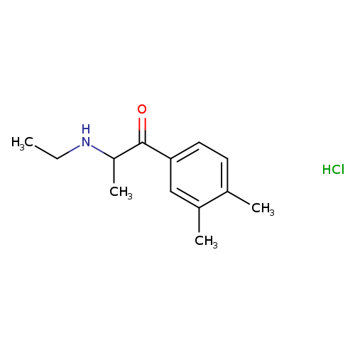 1-(3,4-dimethylphenyl)-2-(ethylamino)propan-1-one,monohydrochloride