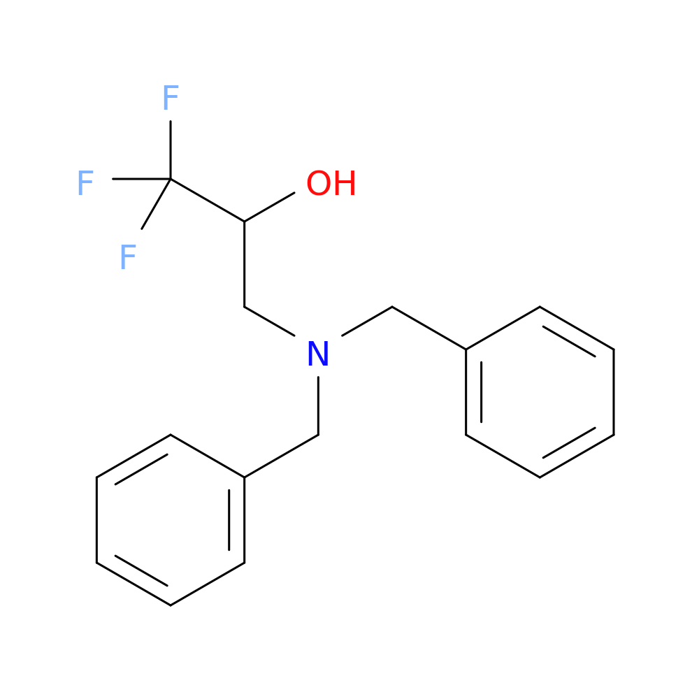 3-(dibenzylamino)-1,1,1-trifluoropropan-2-ol