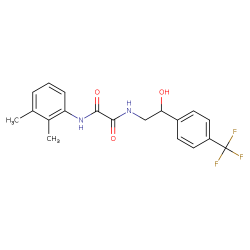 N-(2,3-dimethylphenyl)-N'-{2-hydroxy-2-[4-(trifluoromethyl)phenyl]ethyl}ethanediamide