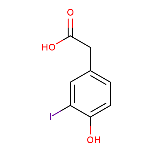 2-(4-Hydroxy-3-iodophenyl)acetic acid