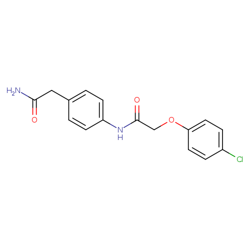 N-[4-(carbamoylmethyl)phenyl]-2-(4-chlorophenoxy)acetamide
