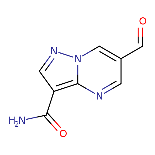 6-formylpyrazolo[1,5-a]pyrimidine-3-carboxamide