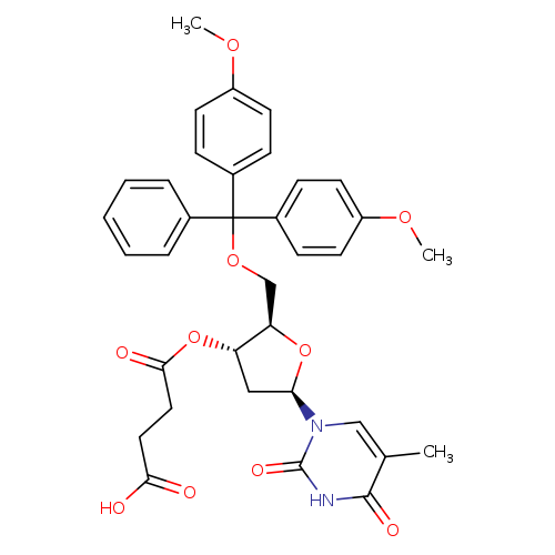 5'-O-(4,4'-Dimethoxytrityl)-thymidine-3'-O-succinic acid