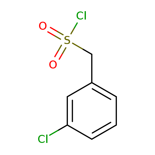 Benzenemethanesulfonyl chloride, 3-chloro-