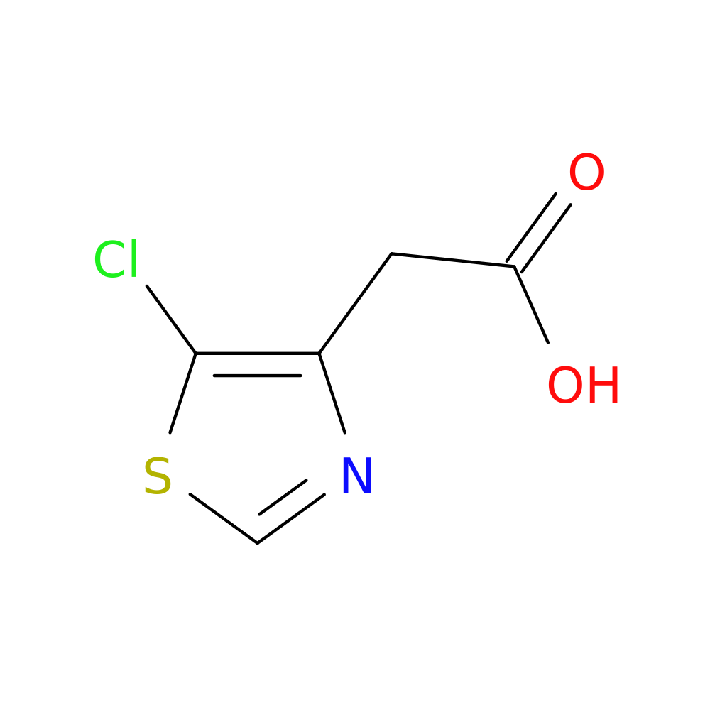 2-(5-chloro-1,3-thiazol-4-yl)acetic acid
