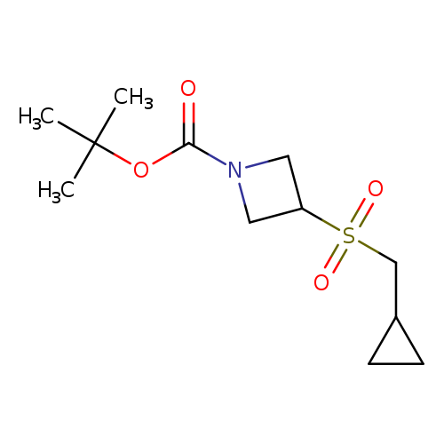 tert-Butyl 3-(cyclopropylmethane)sulfonylazetidine-1-carboxylate