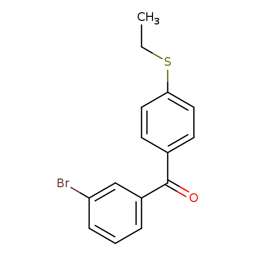 3-BROMO-4'-(ETHYLTHIO)BENZOPHENONE