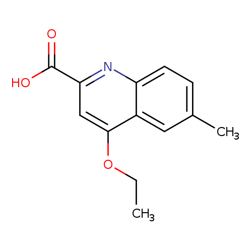 4-Ethoxy-6-methylquinoline-2-carboxylic acid