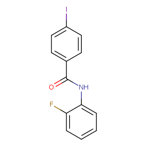 N-(2-fluorophenyl)-4-iodobenzamide