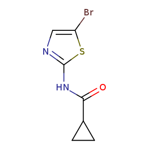 N-(5-Bromothiazol-2-yl)cyclopropanecarboxamide