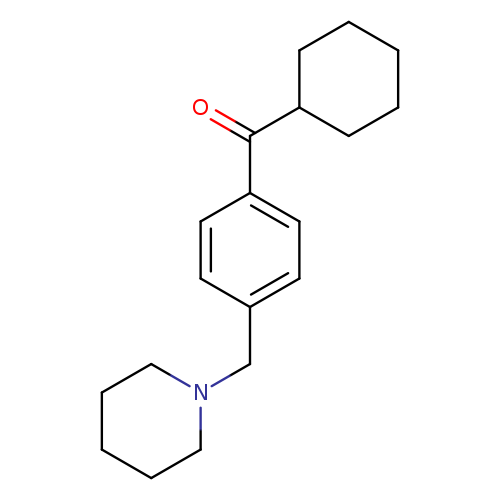 Cyclohexyl 4-(piperidinomethyl)phenyl ketone