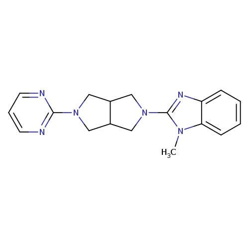 1-methyl-2-[5-(pyrimidin-2-yl)-octahydropyrrolo[3,4-c]pyrrol-2-yl]-1H-1,3-benzodiazole
