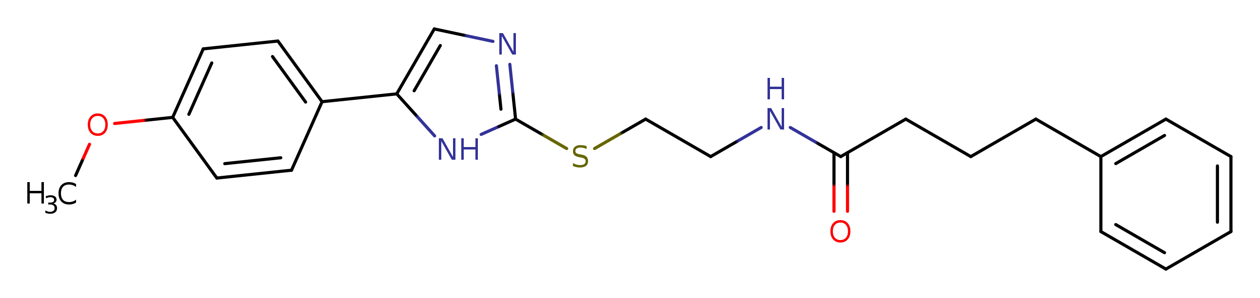 N-(2-{[5-(4-methoxyphenyl)-1H-imidazol-2-yl]sulfanyl}ethyl)-4-phenylbutanamide