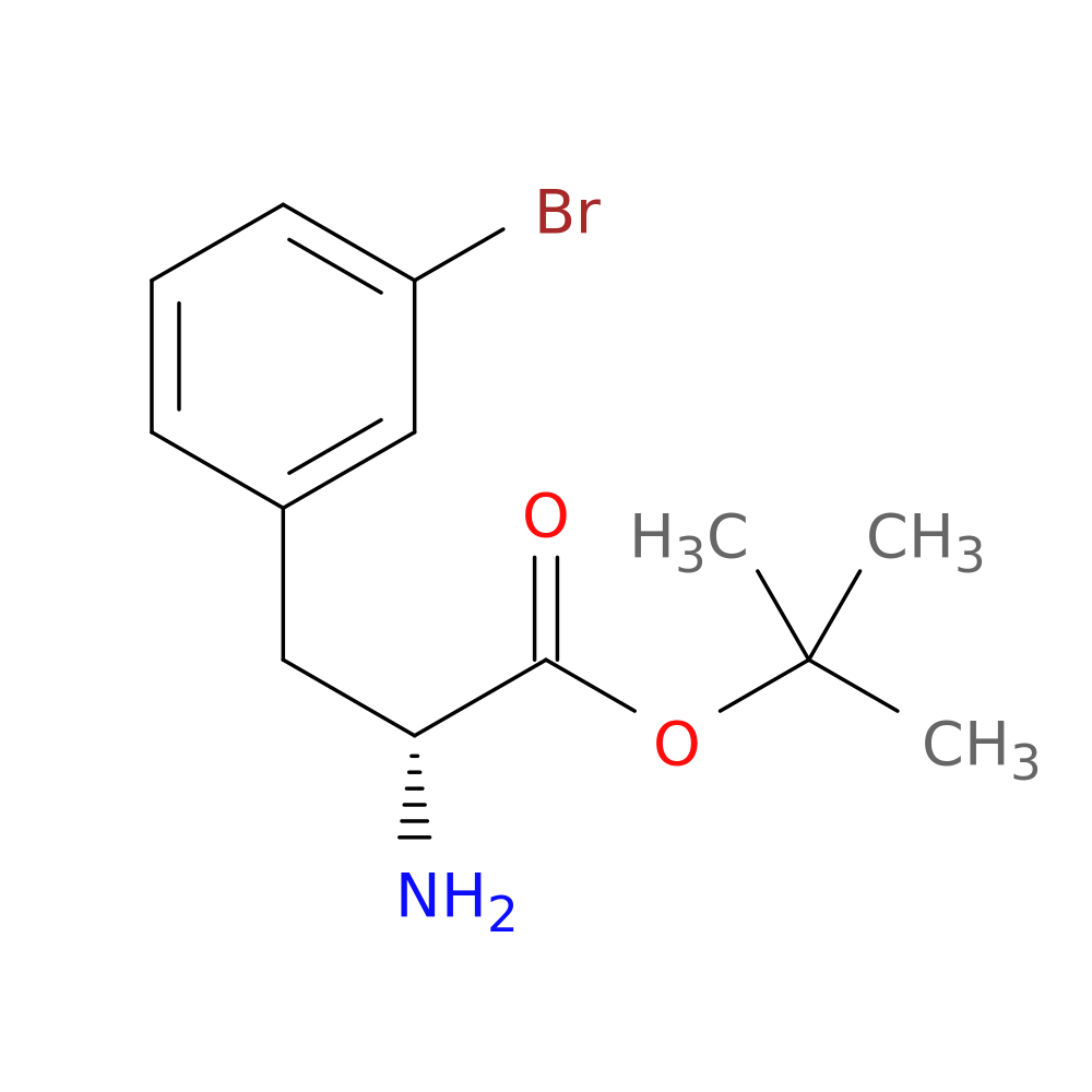 (R)-tert-Butyl 2-amino-3-(3-bromophenyl)propanoate