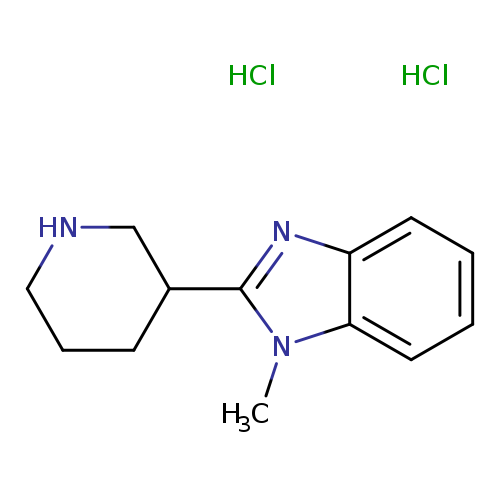 1-methyl-2-(3-piperidinyl)-1H-benzimidazole dihydrochloride