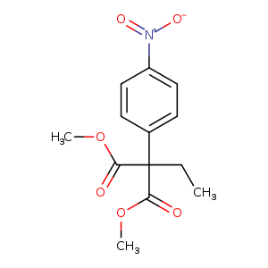 1,3-dimethyl 2-ethyl-2-(4-nitrophenyl)propanedioate