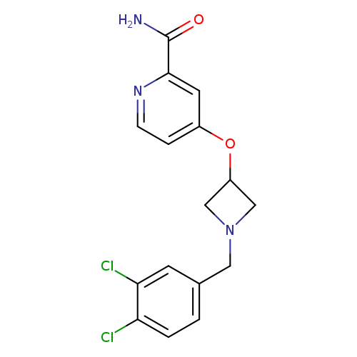 4-({1-[(3,4-dichlorophenyl)methyl]azetidin-3-yl}oxy)pyridine-2-carboxamide