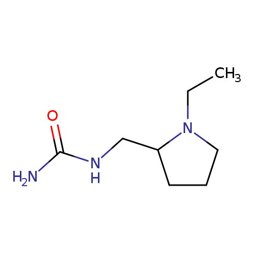 [(1-ethylpyrrolidin-2-yl)methyl]urea