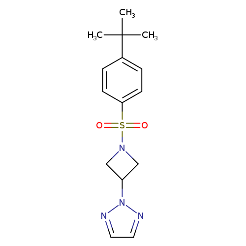 2-[1-(4-tert-butylbenzenesulfonyl)azetidin-3-yl]-2H-1,2,3-triazole