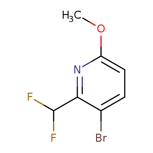 3-Bromo-2-(difluoromethyl)-6-methoxypyridine