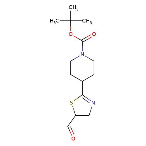 tert-butyl 4-(5-formylthiazol-2-yl)piperidine-1-carboxylate