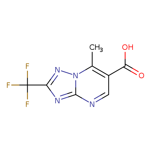 7-Methyl-2-(trifluoromethyl)-[1,2,4]triazolo[1,5-a]pyrimidine-6-carboxylic acid