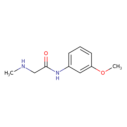 N-(3-methoxyphenyl)-2-(methylamino)acetamide
