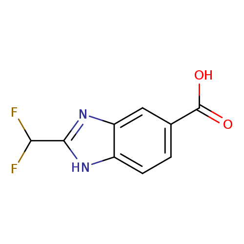 2-(Difluoromethyl)-1H-benzo[d]imidazole-5-carboxylic acid