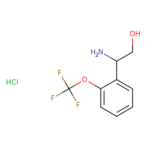 2-amino-2-[2-(trifluoromethoxy)phenyl]ethan-1-ol hydrochloride