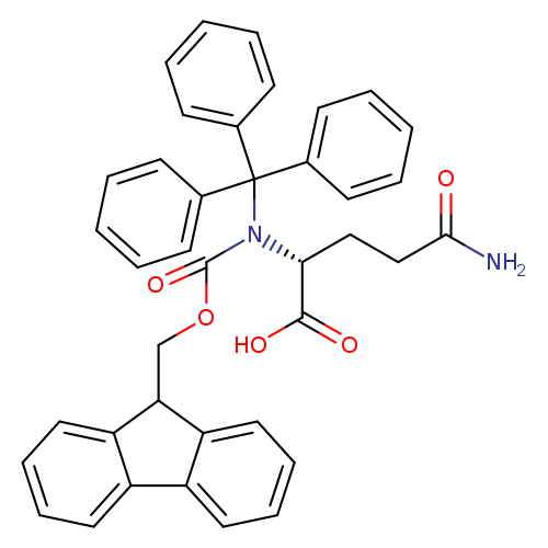 D-Glutamine, N2-[(9H-fluoren-9-ylmethoxy)carbonyl]-N-(triphenylmethyl)-