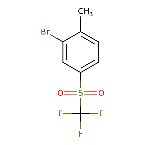 2-Bromo-1-methyl-4-(trifluoromethylsulfonyl)benzene