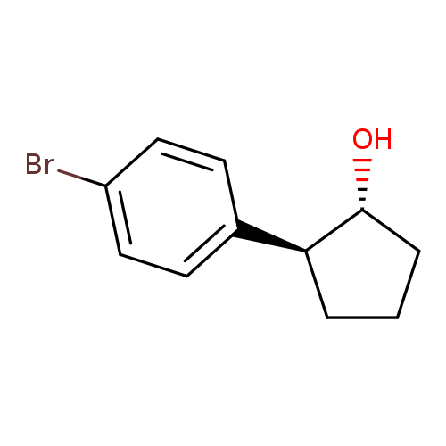 rac-(1R,2S)-2-(4-bromophenyl)cyclopentan-1-ol,trans