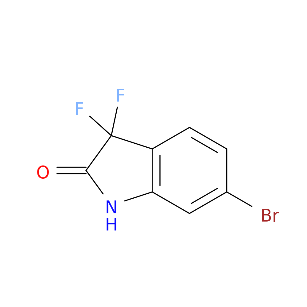 6-bromo-3,3-difluoro-2,3-dihydro-1H-indol-2-one