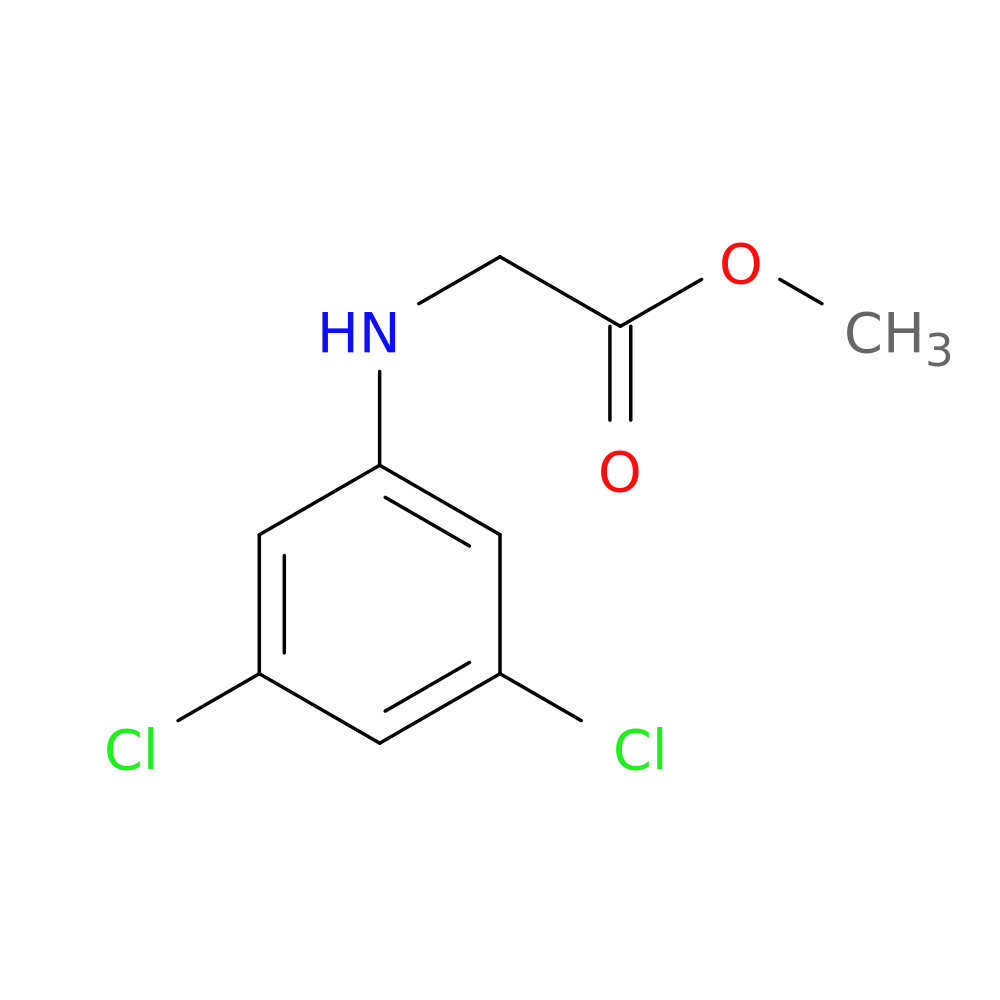 methyl 2-[(3,5-dichlorophenyl)amino]acetate
