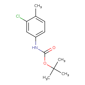 Carbamic acid, (3-chloro-4-methylphenyl)-, 1,1-dimethylethyl ester (9CI)