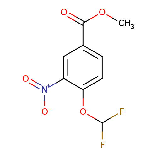 methyl 4-(difluoromethoxy)-3-nitrobenzoate