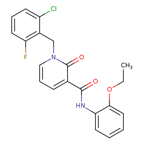 1-[(2-chloro-6-fluorophenyl)methyl]-N-(2-ethoxyphenyl)-2-oxo-1,2-dihydropyridine-3-carboxamide