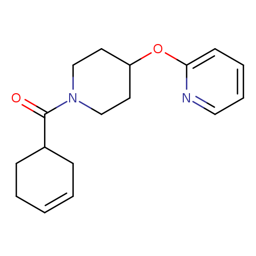 2-{[1-(cyclohex-3-ene-1-carbonyl)piperidin-4-yl]oxy}pyridine