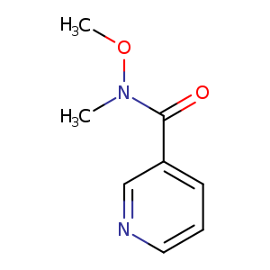 3-Pyridinecarboxamide, N-methoxy-N-methyl-