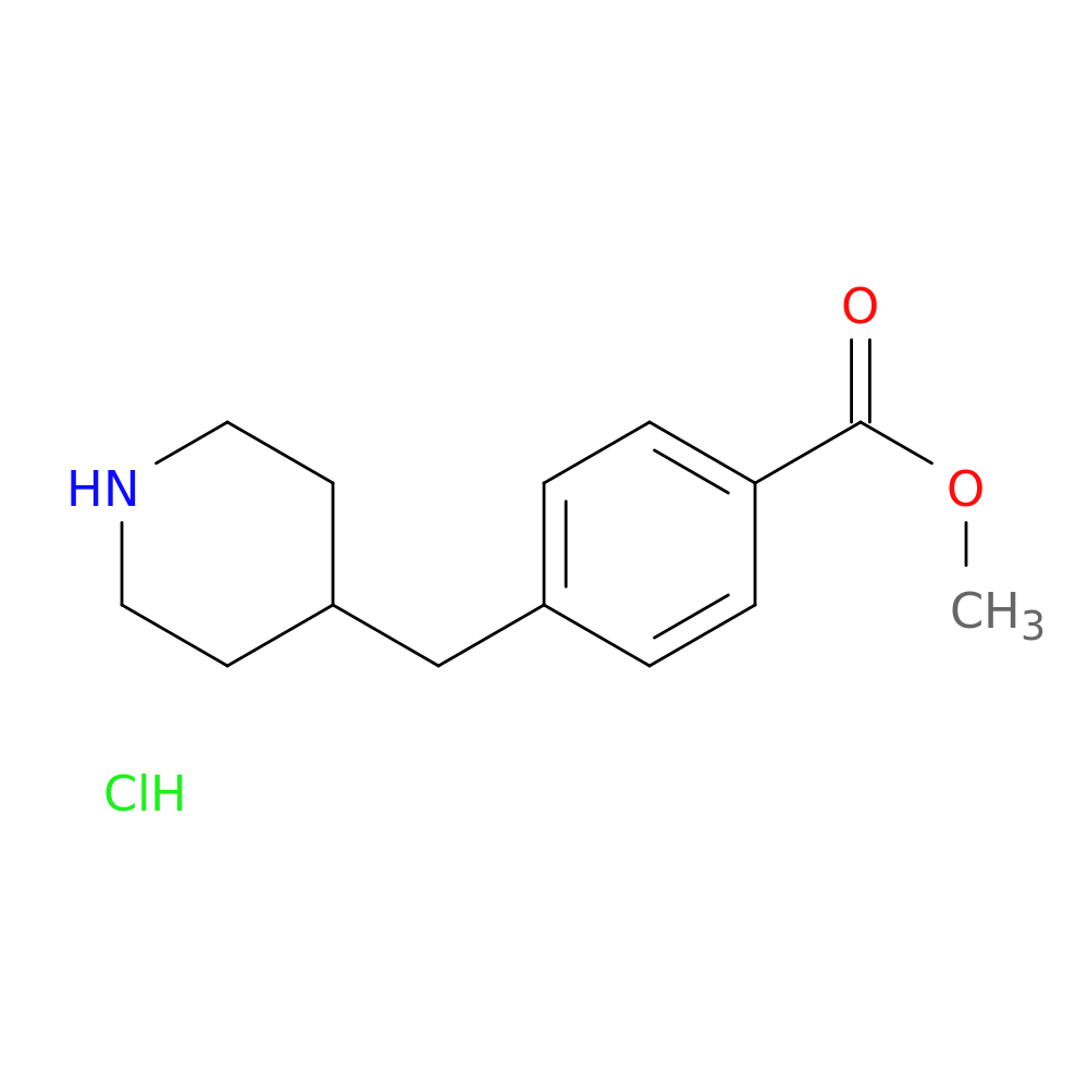 Methyl 4-(piperidin-4-ylmethyl)benzoate hydrochloride