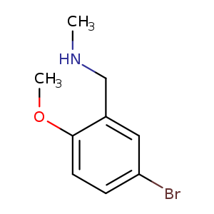 1-(5-Bromo-2-methoxyphenyl)-N-methylmethanamine