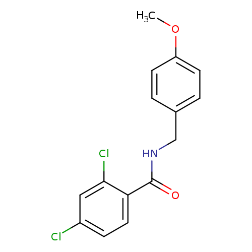 2,4-dichloro-N-(4-methoxybenzyl)benzamide