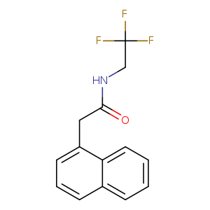 2-(naphthalen-1-yl)-N-(2,2,2-trifluoroethyl)acetamide