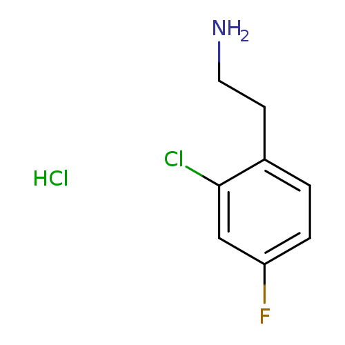 2-(2-chloro-4-fluorophenyl)ethan-1-amine hydrochloride