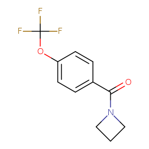1-[4-(trifluoromethoxy)benzoyl]azetidine