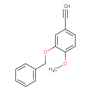 3-BENZYLOXY-1-ETHYNYL-4-METHOXY-BENZENE