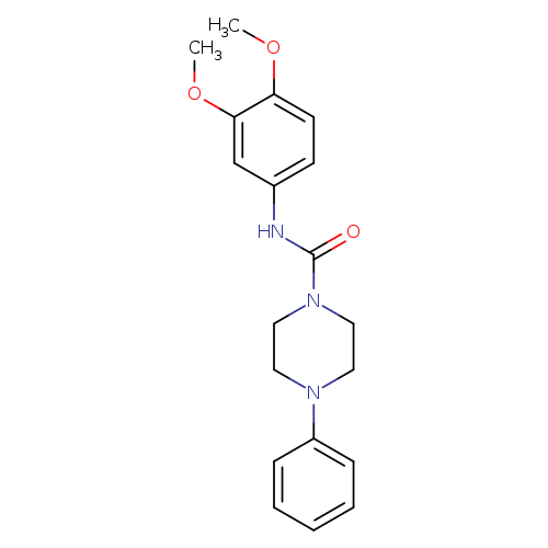 N-(3,4-dimethoxyphenyl)-4-phenylpiperazine-1-carboxamide